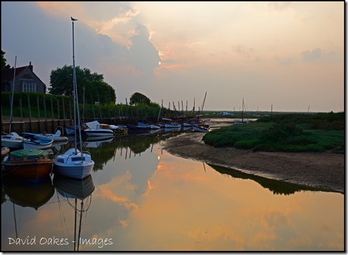 Blakeney-Cut,-Sunset