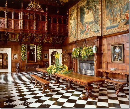 Hatfield House The Marble Hall