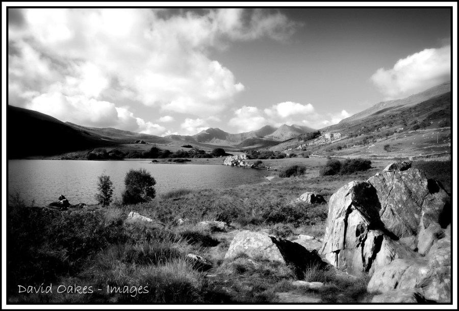 Snowdon-bw