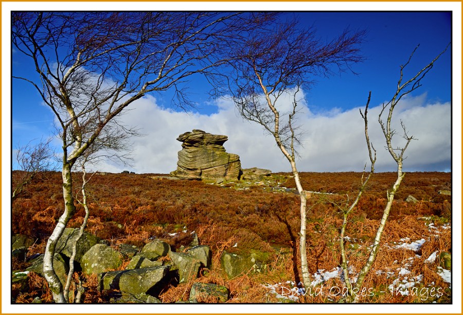 Mother Cap Tor on Hathersage Moor 1