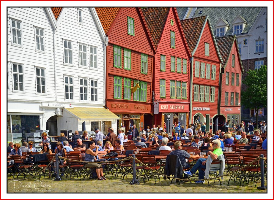 Enjoying-the-Sun,-Bergen