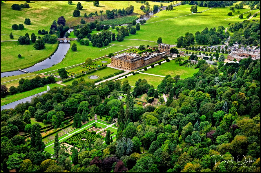Chatsworth From the Air