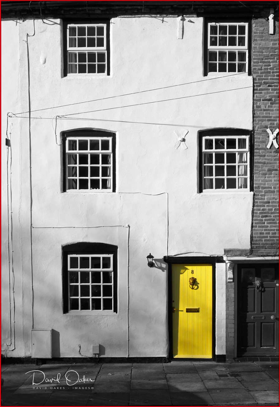 White House Yellow Door